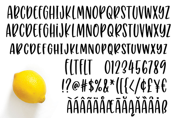 Puckery Tart: a tasty lettering font in Display Fonts - product preview 1