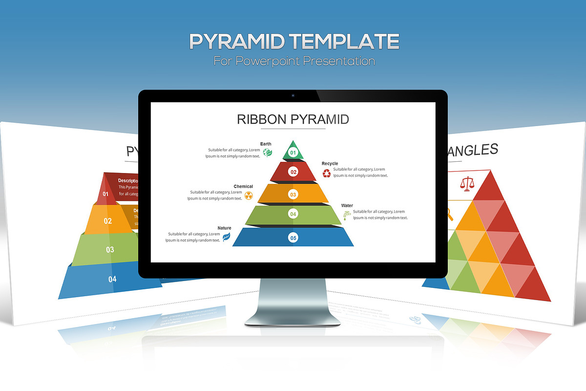 Pyramid Powerpoint Template in PowerPoint Templates - product preview 8