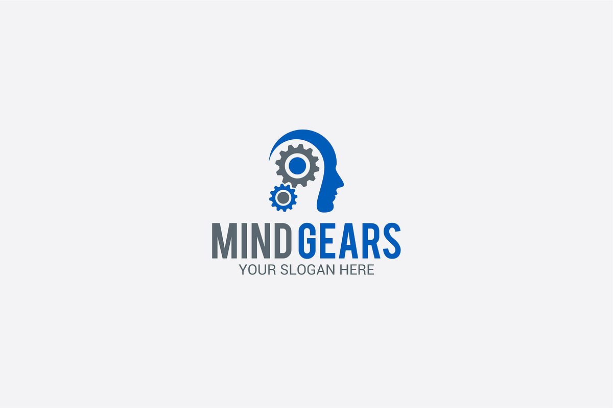 mind gears in Logo Templates - product preview 8