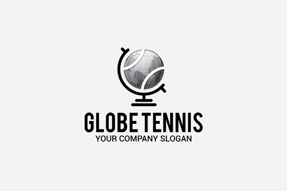 globe tennis in Logo Templates - product preview 1