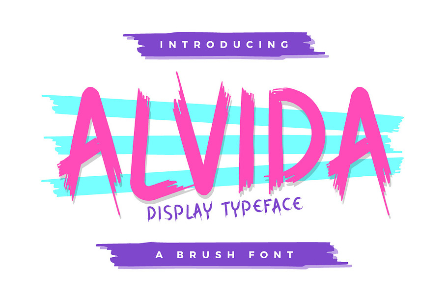 Alvida in Display Fonts - product preview 8