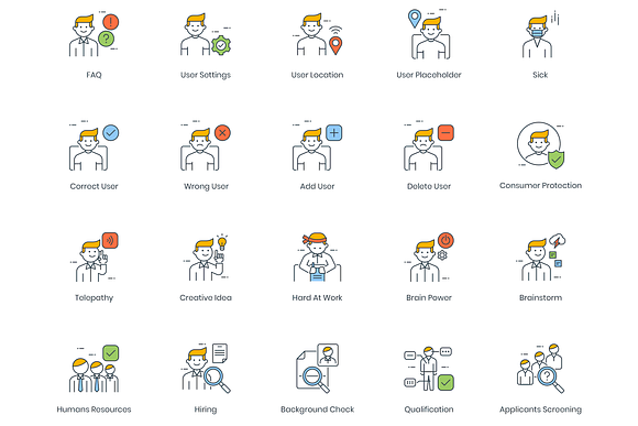 95 Business People Icons in Business Icons - product preview 2