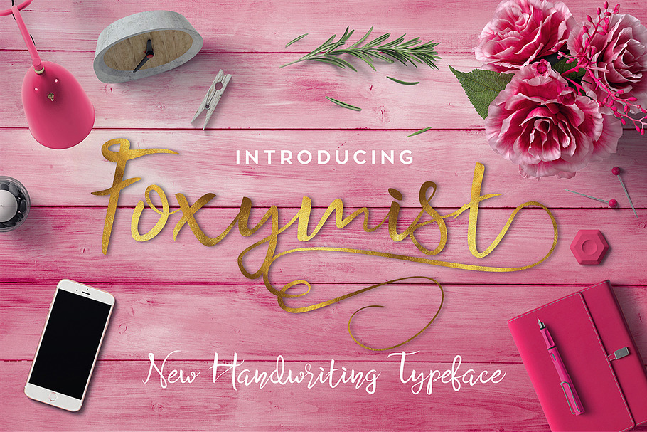 Foxymist Typeface in Script Fonts - product preview 8
