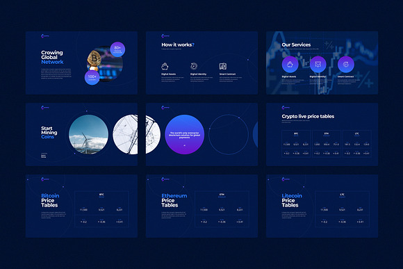 CRYPTO Powerpoint Template in PowerPoint Templates - product preview 2