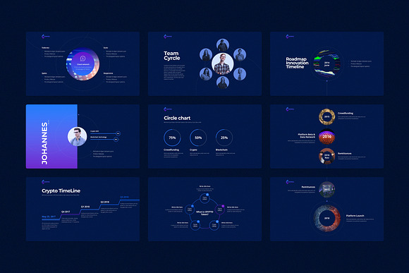 CRYPTO Powerpoint Template in PowerPoint Templates - product preview 6