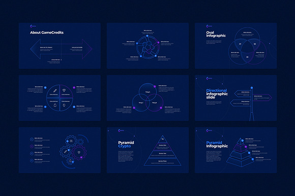 CRYPTO Powerpoint Template in PowerPoint Templates - product preview 7