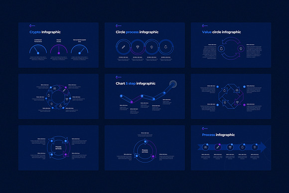 CRYPTO Powerpoint Template in PowerPoint Templates - product preview 8
