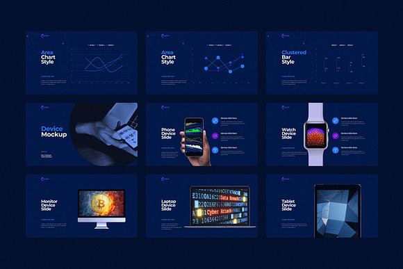 CRYPTO Powerpoint Template in PowerPoint Templates - product preview 13