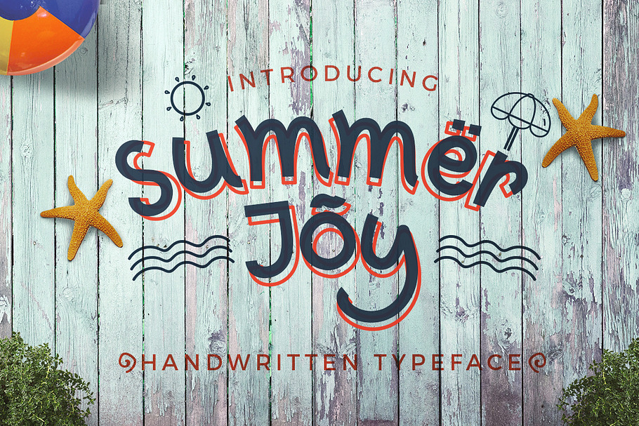 Summer Joy in Display Fonts - product preview 8