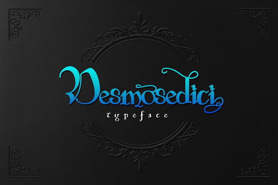 Desmosedici in Display Fonts - product preview 8