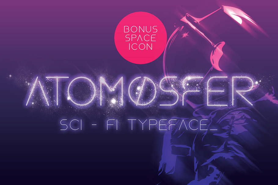 Atomosfer in Display Fonts - product preview 8