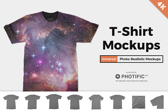 T-Shirt - Apparel Mockups in Product Mockups - product preview 5