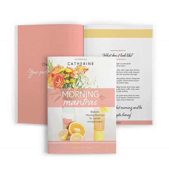 Happy Chic eBook Canva and Adobe in Magazine Templates - product preview 2