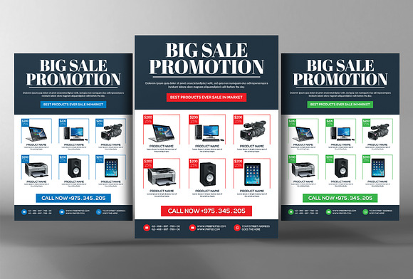 5 Business Flyers Bundle in Flyer Templates - product preview 2