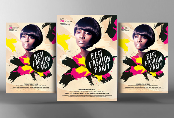 5 Party Flyers Bundle in Flyer Templates - product preview 5