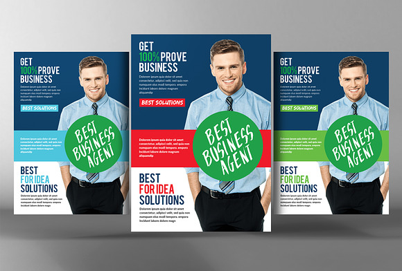 5 Corporate Business Flyers Bundle in Flyer Templates - product preview 4