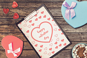Valentine Letter Mock-up #8