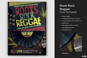 Roots Rock Reggae Flyer Template