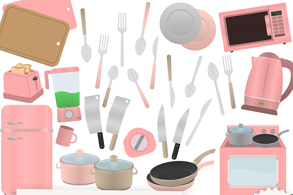 Kitchen Clipart Collection