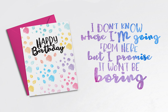 Font Bundle - Instant Hand Lettering in Scrapbooking Fonts - product preview 6