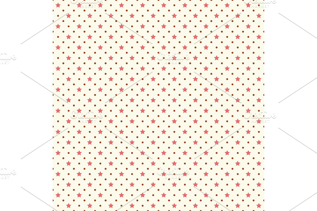 Cute geometric seamless pattern with stars in Textures - product preview 8