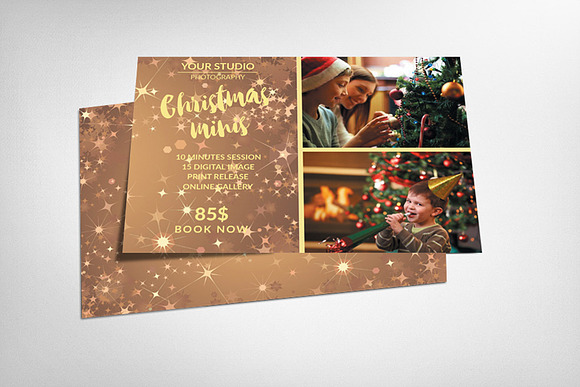 5 Christmas Cards Bundle in Card Templates - product preview 4