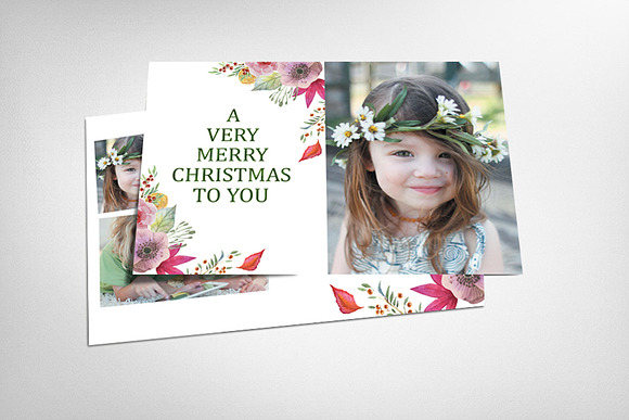 5 Christmas Cards Bundle in Card Templates - product preview 1