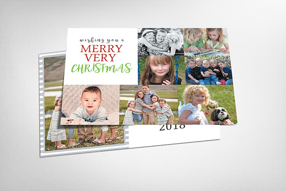 5 Christmas Cards Bundle in Card Templates - product preview 2