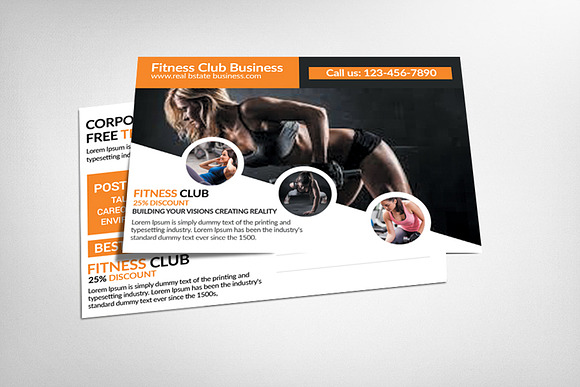 5 Multipurpose Business Postcards in Postcard Templates - product preview 5