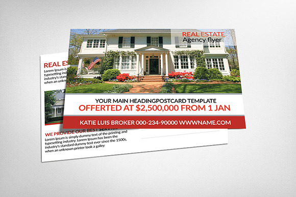 5 Multipurpose Business Postcards in Postcard Templates - product preview 7