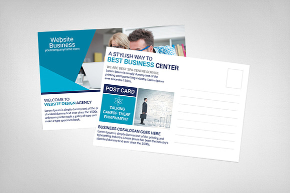 5 Multipurpose Business Postcards in Postcard Templates - product preview 10