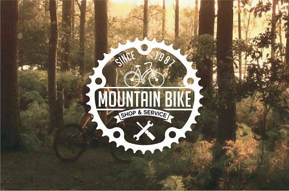 Sport Bicycle Badges & LogoVol1 in Logo Templates - product preview 7