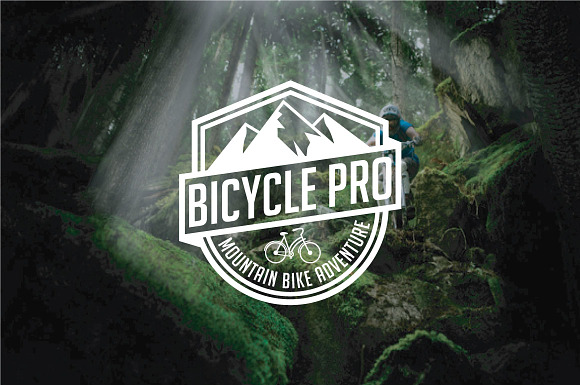 Sport Bicycle Badges & LogoVol1 in Logo Templates - product preview 8