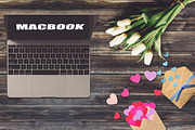Valentine MacBook Mock-up #1