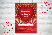 Valentines Day Party Flyer V-02