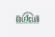 Golf Badges-Stickers & Logos