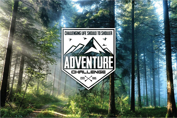 Adventure Badges and Logo Vol1 in Logo Templates - product preview 5