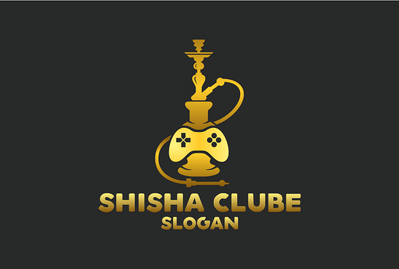 Shisha Clube Logo in Logo Templates - product preview 2