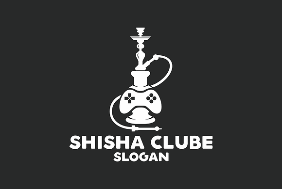 Shisha Clube Logo in Logo Templates - product preview 3