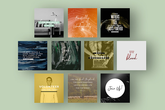 Church Media Pack Vol. 1 in Social Media Templates - product preview 1