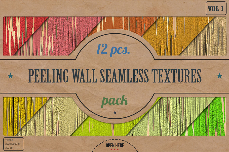 Peeling Wall HD Textures Pack v.1 in Textures - product preview 8