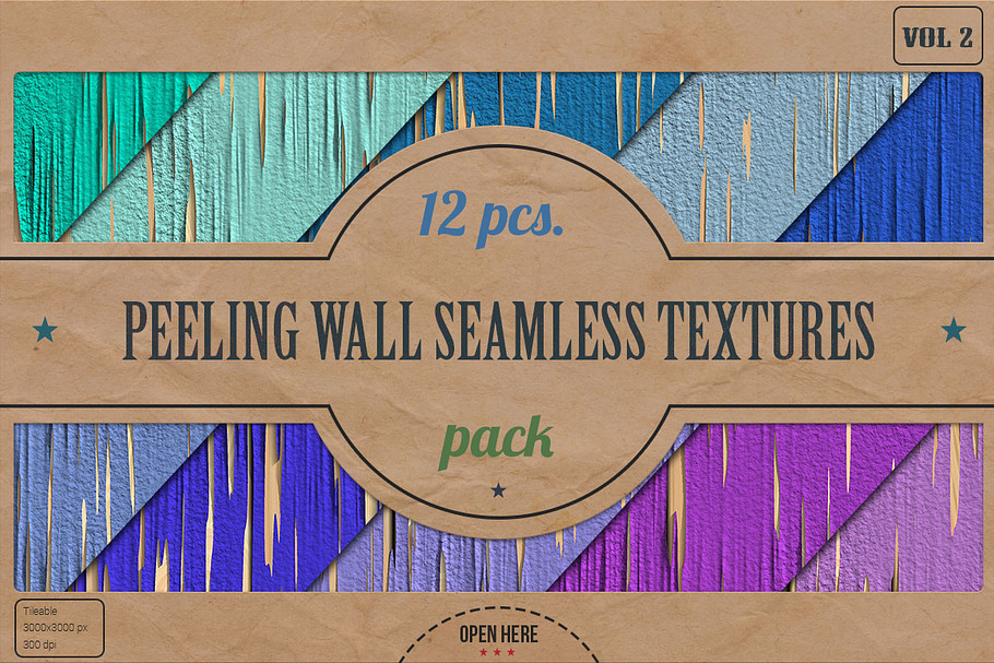 Peeling Wall HD Textures Pack v.2