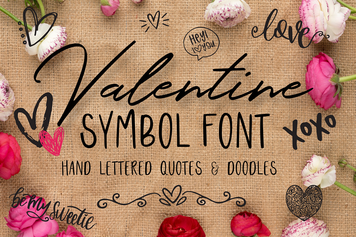 Valentine Symbol Font in Symbol Fonts - product preview 8