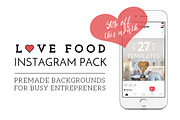 [50% Off] Love Food Instagram Pack
