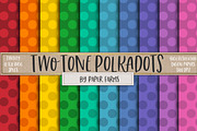 Two tone polkadots 