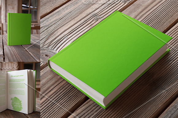 Authentic Book Mockups Vol. 01 in Print Mockups - product preview 4
