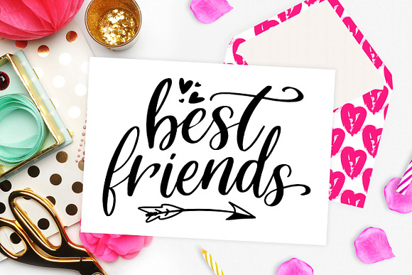 Best friends SVG DXF PNG EPS in Illustrations - product preview 1