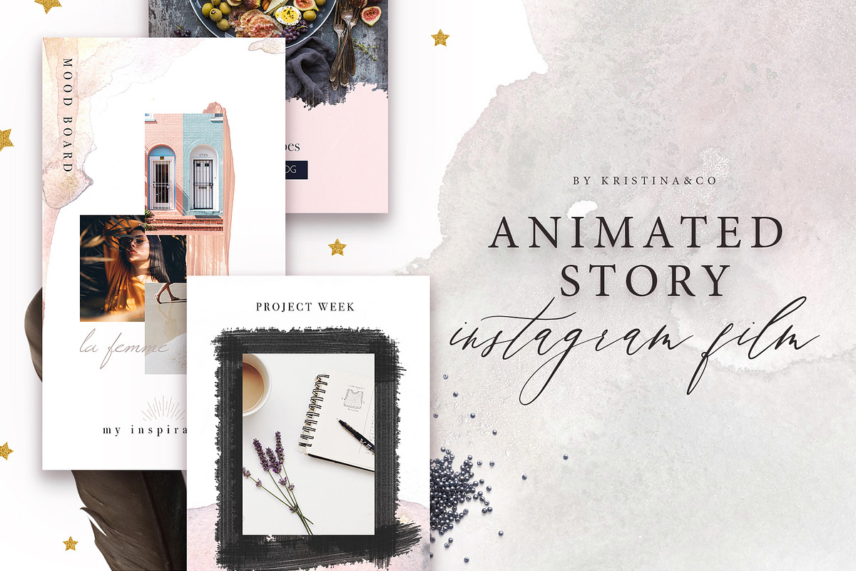 Animated Stories For instagram in Instagram Templates - product preview 8