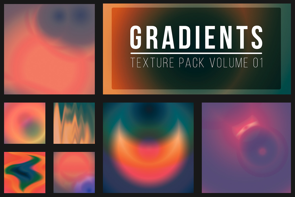 50 Gradient Textures Vol. 01 in Textures - product preview 8