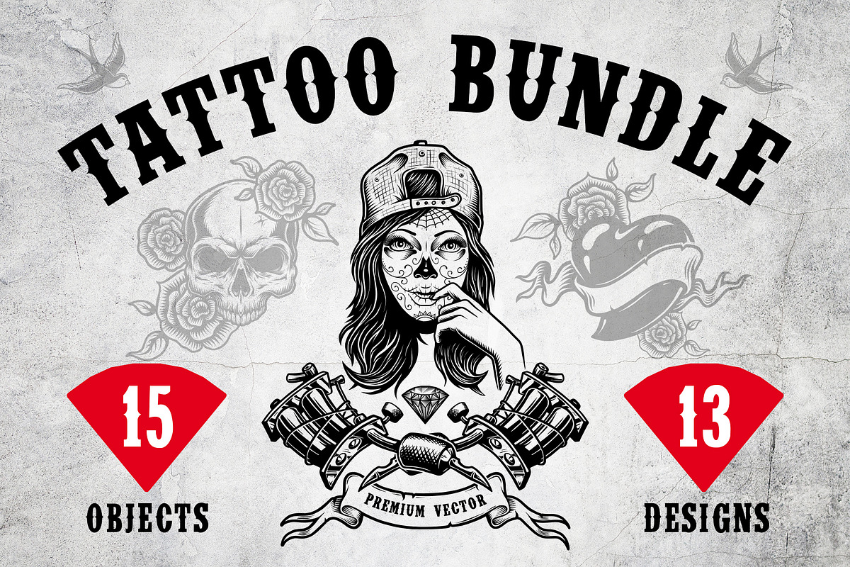 Tattoo BUNDLE in Templates - product preview 8